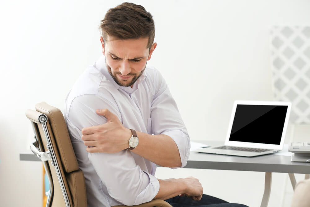 Am I at risk for pain in my neck and shoulder that radiates down my arm? shutterstock 562206061 biceps tendinitis: causes and treatment | peak performance