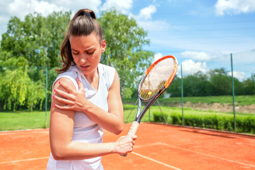 burning pain in shoulder