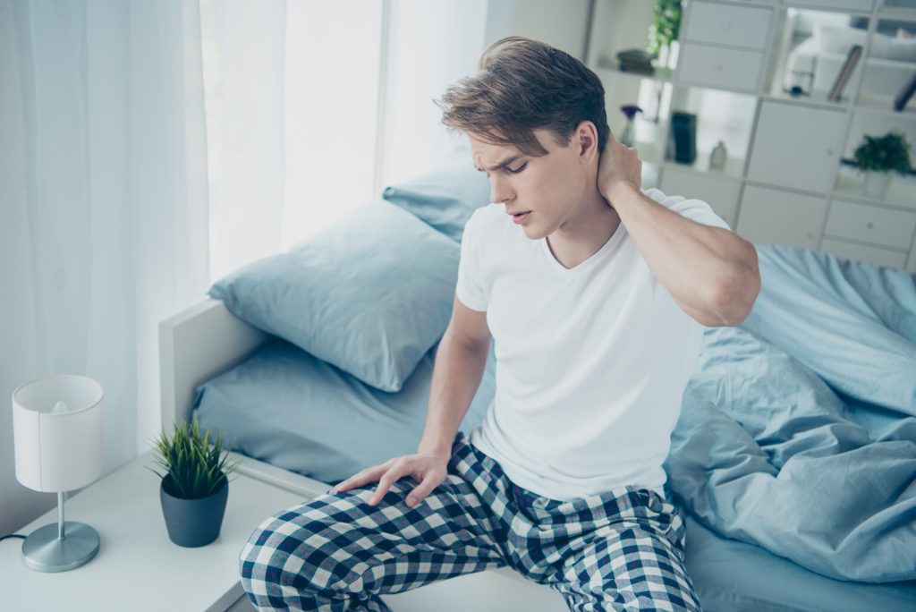 How to Relieve Neck Pain From Sleeping Wrong AdobeStock 293098361 scaled 1 how to relieve neck pain from sleeping wrong neck pain